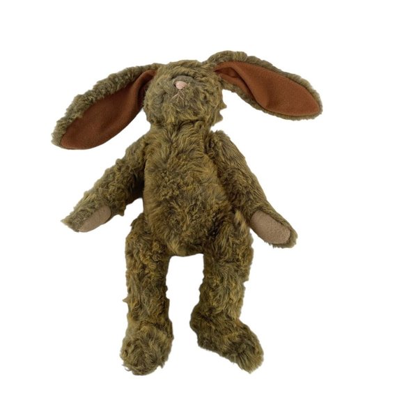 Ganz Cottage Collectibles Rafferty Rabbit 14" Plush Brown Jointed Bunny 1995 Vtg - Picture 2 of 6